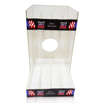 High Transparent Acrylic Display Stands for Liquid, Counter Display Unit